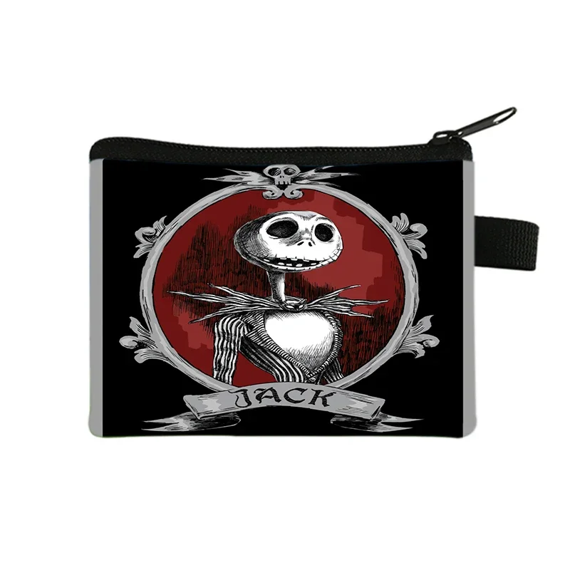 The Nightmare Before Christmas Coin Purse, Female Wallets, Portable ID Card Holders, Children\'s Key Storage Bag, Birthday Gifts