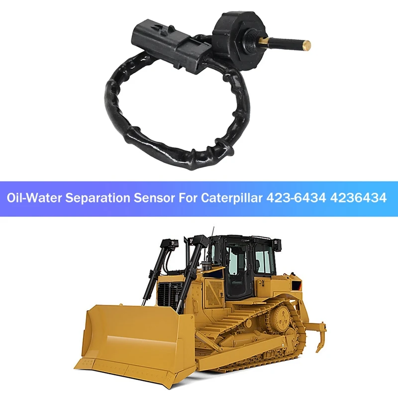 Oil-Water Separation Sensor Black Oil-Water Separation Sensor Excavator Accessories For Caterpillar 423-6434 4236434