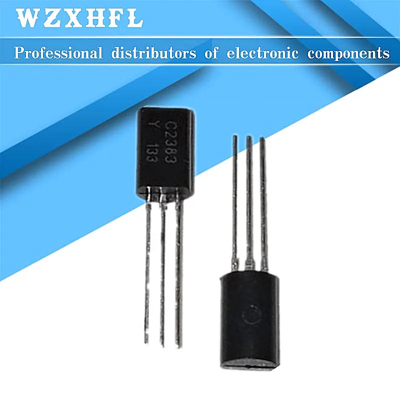 50pcs C2383-Y 2SC2383 C2383 2SC2383,50PCS in-line triode transistor TO-92L 1A 160V NPN