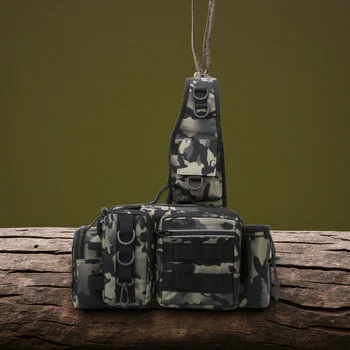 उच्च गुणवत्ता वाला वाटरप्रूफ फिशिंग बैग, बड़ी क्षमता वाला ल्यूर फिशिंग टैकल पैक, ऑक्सफोर्ड फ़ैब्रिक आउटडोर फिशिंग शोल्डर बैग, कमर बैग 10 best sales रॉड बैग मछली पकड़ना - №10