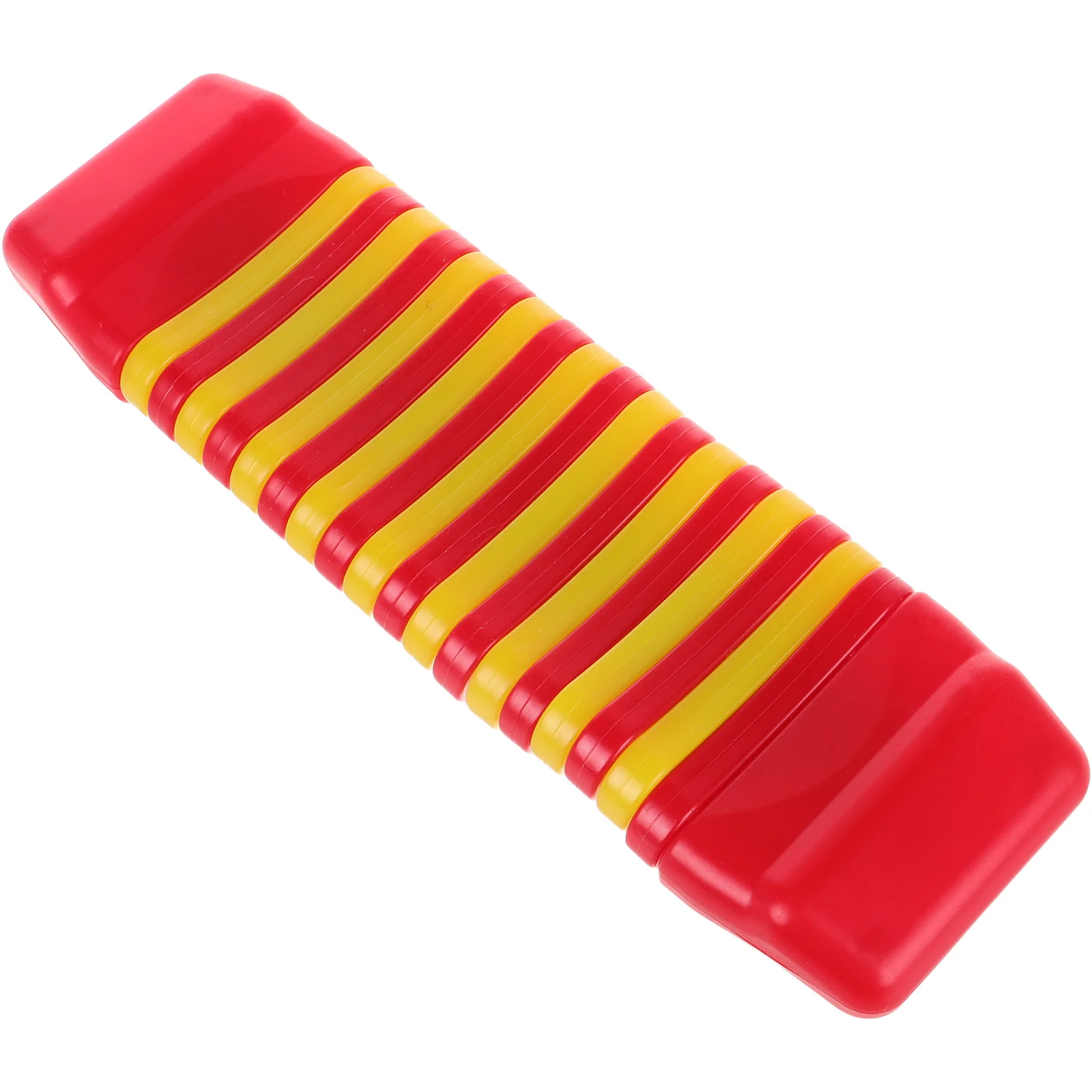 

1pcs Red Plastic Castanets Finger Percussion Instrument For Orff Music Education Tool Kokiriko Clapper Rhythm Hand