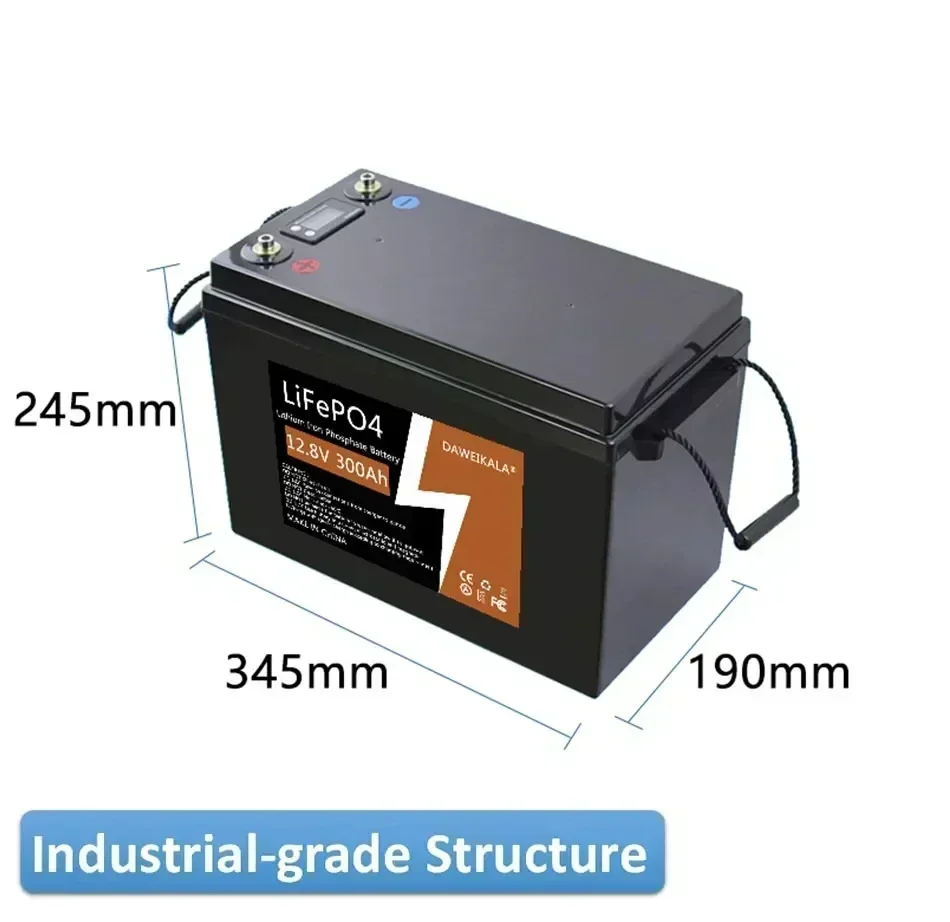 12V,300AH,intelligent BMS,4000 cycle lithium battery,suitable for RV, camper,golf car,off-road vehicle,solar network,wind energy