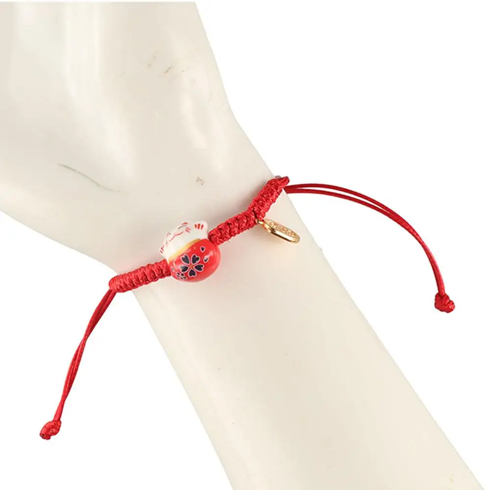 Керамический-кулон-с-котом-maneki-neko-браслет-ручной-работы-ручная-веревка-красная-плетеная-веревка-ювелирные-аксессуары-женское-кольцо-в-китайском-стиле
