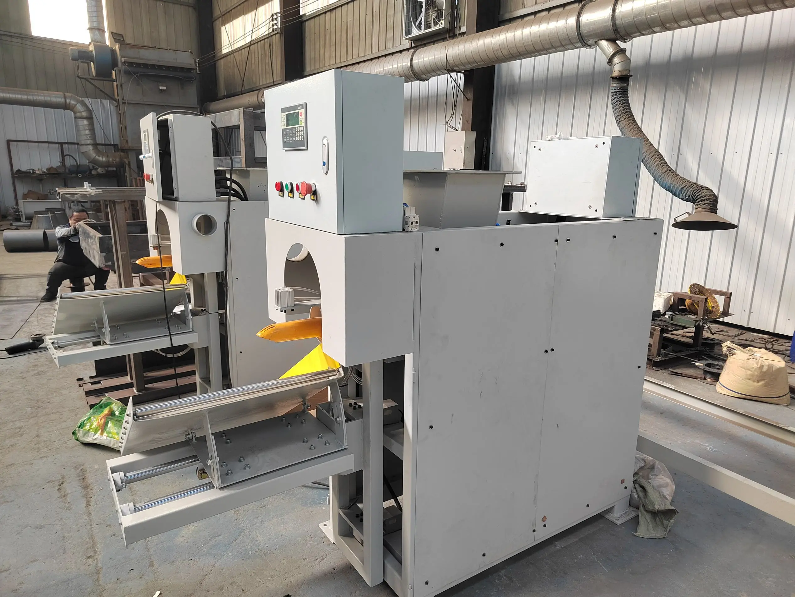 Valve Port Dry Mortar Packing Machine Food Grade Sand Carbon Powder Packer Equipment Paper Bag Filling for Cement Powder