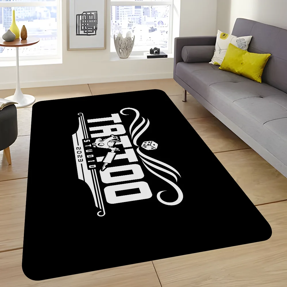 

Tattoo Studio Kitchen Mat Cheaper Anti-slip Modern Living Room Balcony Printed Modern Home Decor