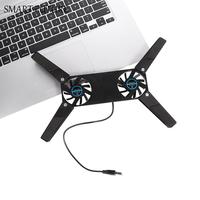 Portable Slim USB powered Laptop Accessories Computer 2 Fans Cooler Stand Cooler Fans Cooling Pads