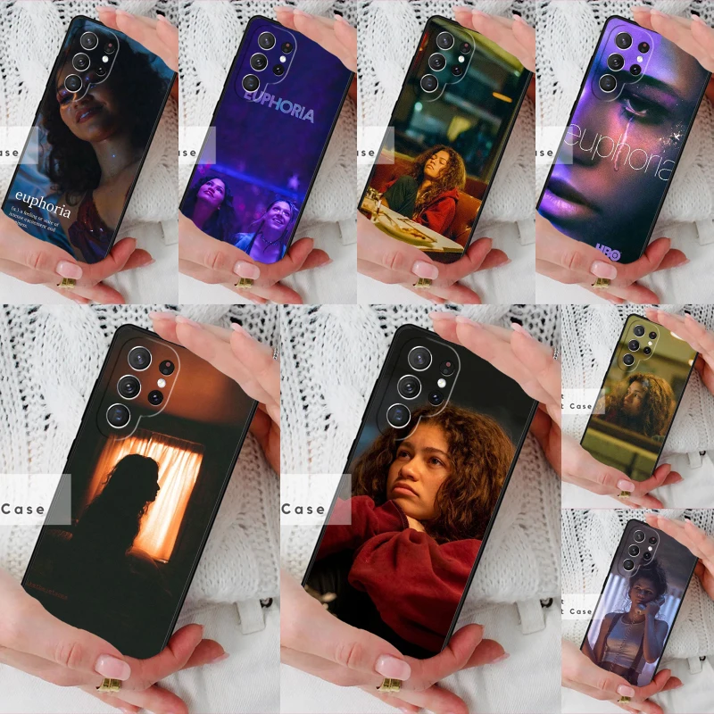 Coque de téléphone American TV Euphoria Zendaya Rue pour Samsung Galaxy S26 Ultra S20 FE Note 10 S24 S23 S21 S25 Plus S22