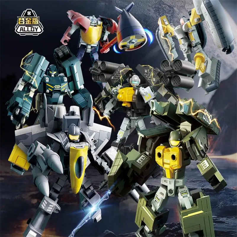 Transformatie NIEUW Ontwerp Bruticus Defender Defensor Figuurspeelgoed