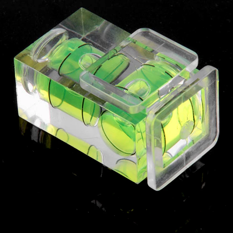 SLR 2 Axis Hotshoe Bubble Level Hot Shoe Cover For Fujifilm Pentax DSLR Camera Accessories