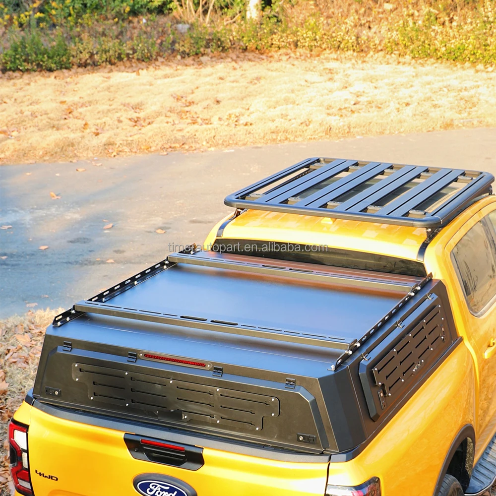 Suv Modified Special Camper Shell Roof Rack Luggage Frame Car Overhead Multi-Functional Aluminum Expansion Platform for Ranger