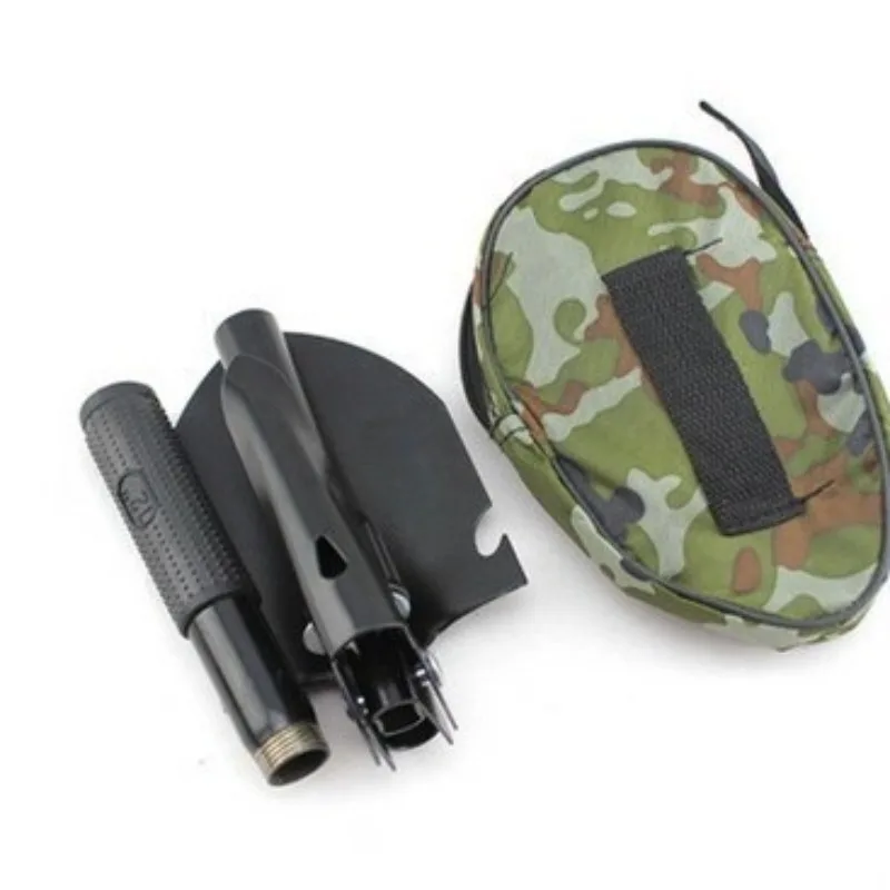 مجرفة عسكرية هندسية محمولة في الهواء الطلق متعددة الوظائف قابلة للطي مركبة عسكرية للتخييم والصيد مجرفة اختيار عملية #3