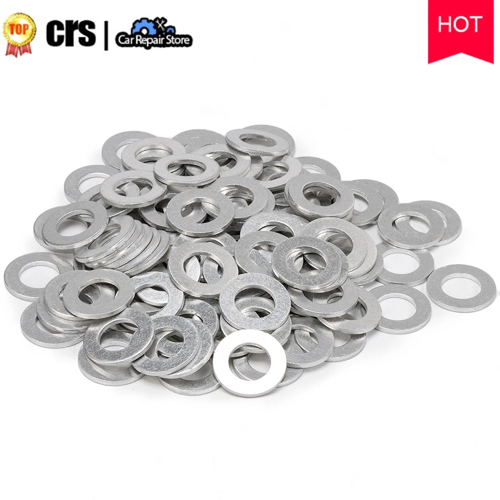 

100PCS Oil Drain Plug Gaskets Washers Seals Rings For Lexus For Toyota MR2 0430-12031 9043012031 90430 12031