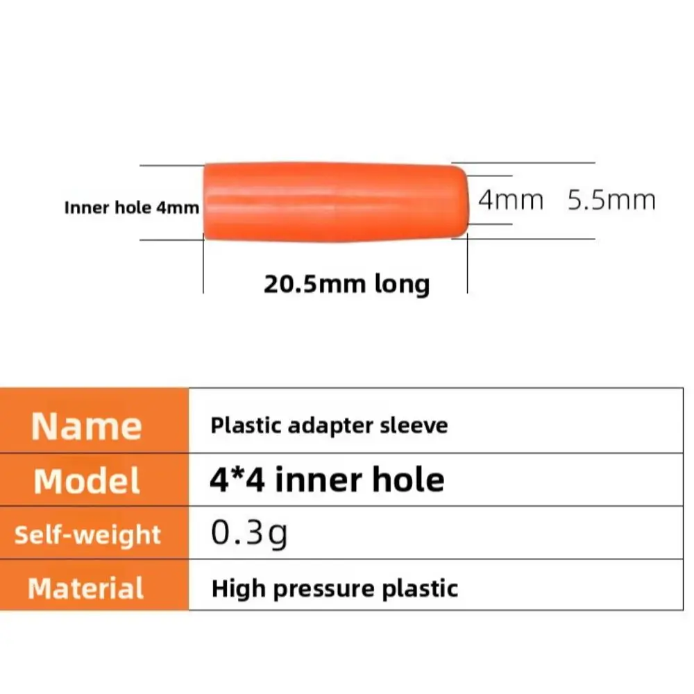 المواد المطاطية تعويم الذيل الفاصوليا المطاطية موصل تصميم العمودي الطفو ضوء العصي موصلات الانجراف الذيل أدوات الصيد #6