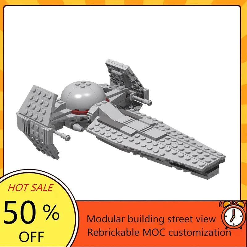 

282PCS Popular Space War Movie Model MOC Building Bricks Spaceship Modular Technology Gifts Holiday Assemble Children Toy Suit