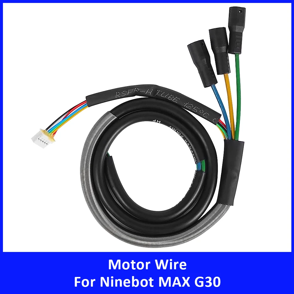 Wheel Motor Wire for Ninebot MAX G30 G30D G30LP Kickscooter Engine Cable Replacement Electric Scooter Accessories