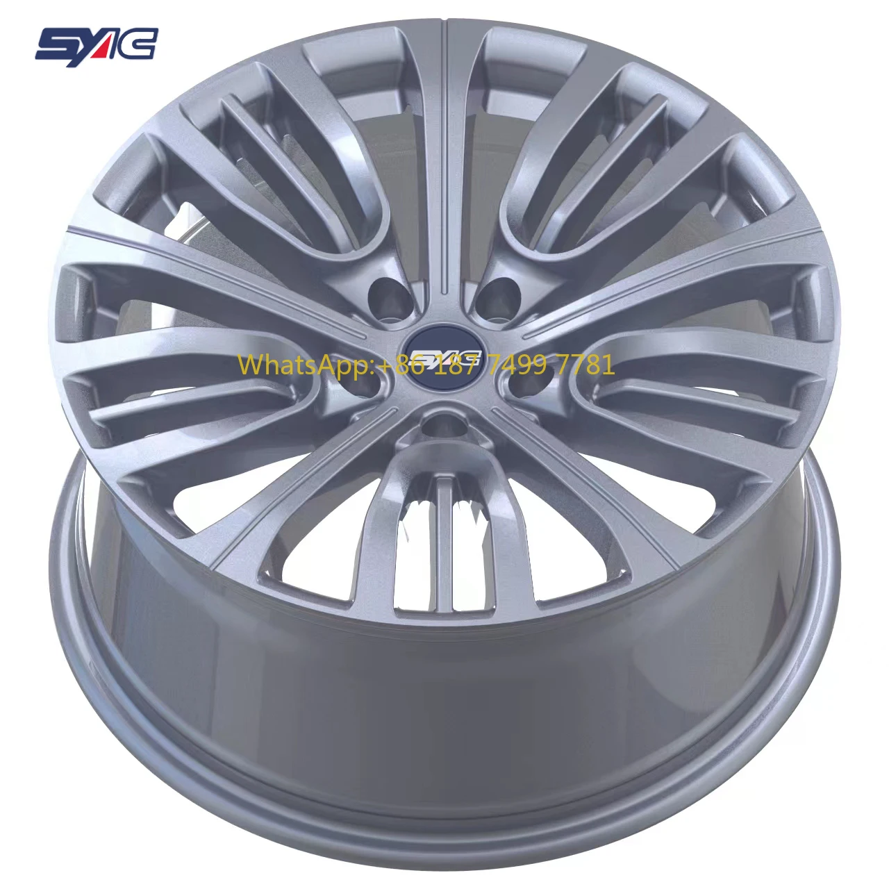 

SYAC Integral High Quality 18-22 Inch High Quality Multiple Spoke Customization Aluminium Alloy Forged Wheel Supplier