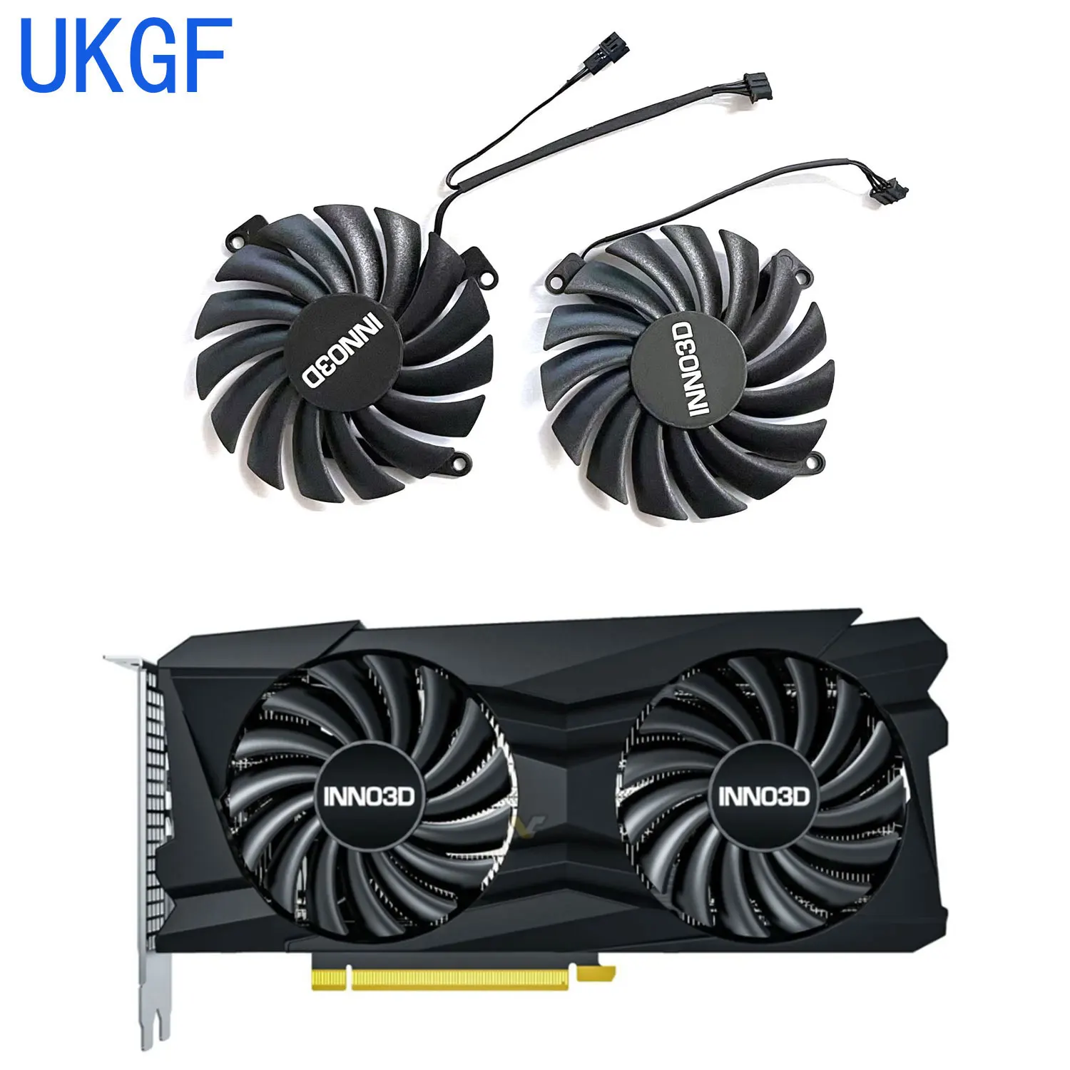 

85MM CF-12910S RTX3060 Ti RTX3070 GPU Fan For Inno3D GEFORCE RTX 3050 3060Ti 3070 TWIN X2 OC Graphics Card Fan