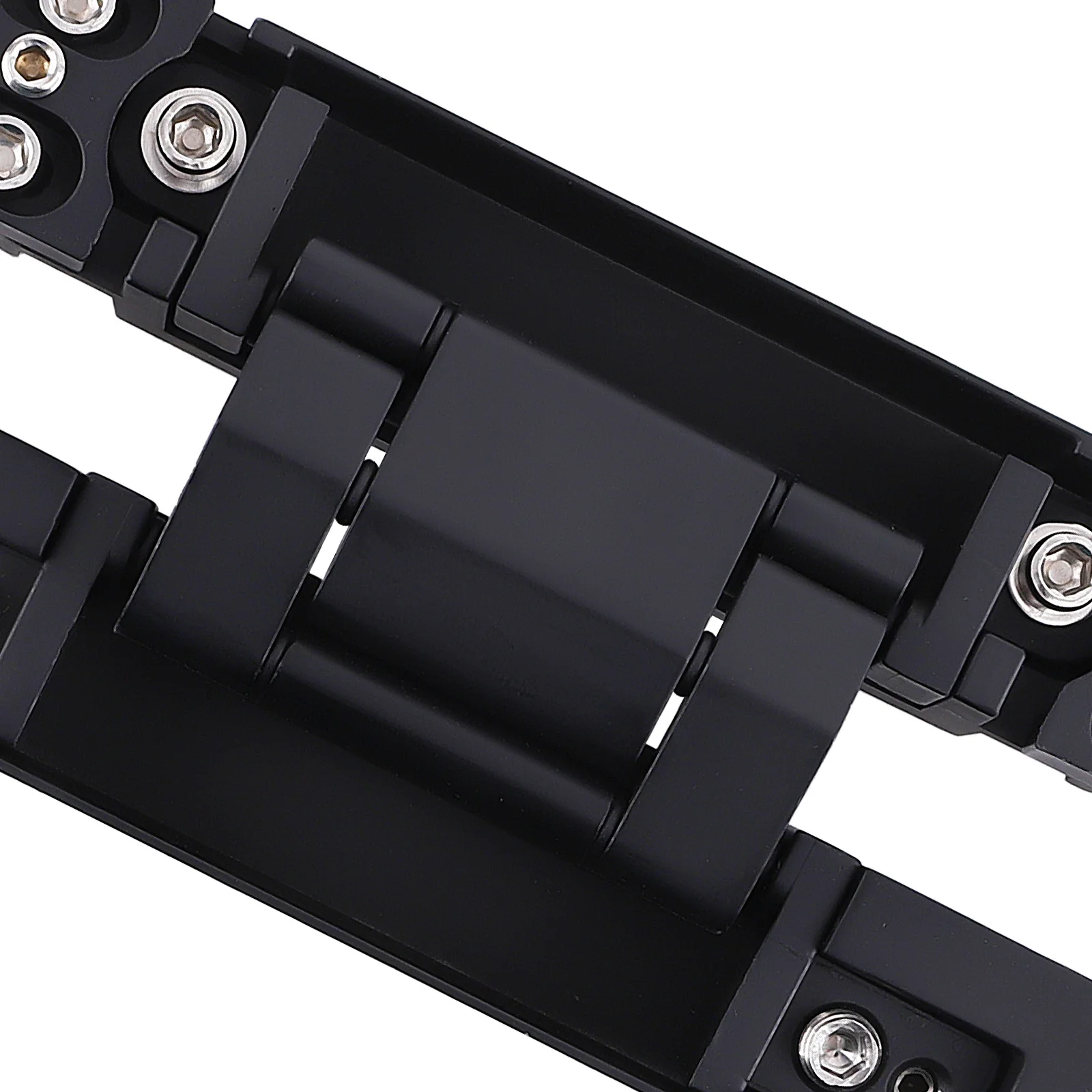 

Pair 7 Inch Heavy Duty Hidden Door Hinges Zinc Alloy Invisible Hinge 180 Degree