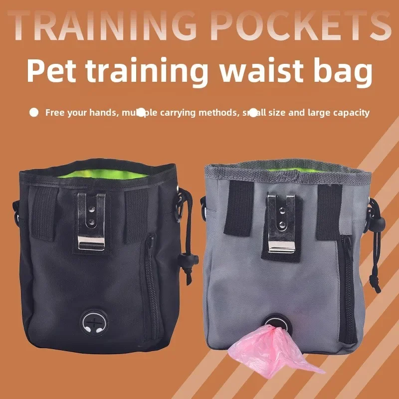 

Pet snack bag Outdoor training fanny pack, dog snack bag Going out Portable dog food bag, dog snack bag