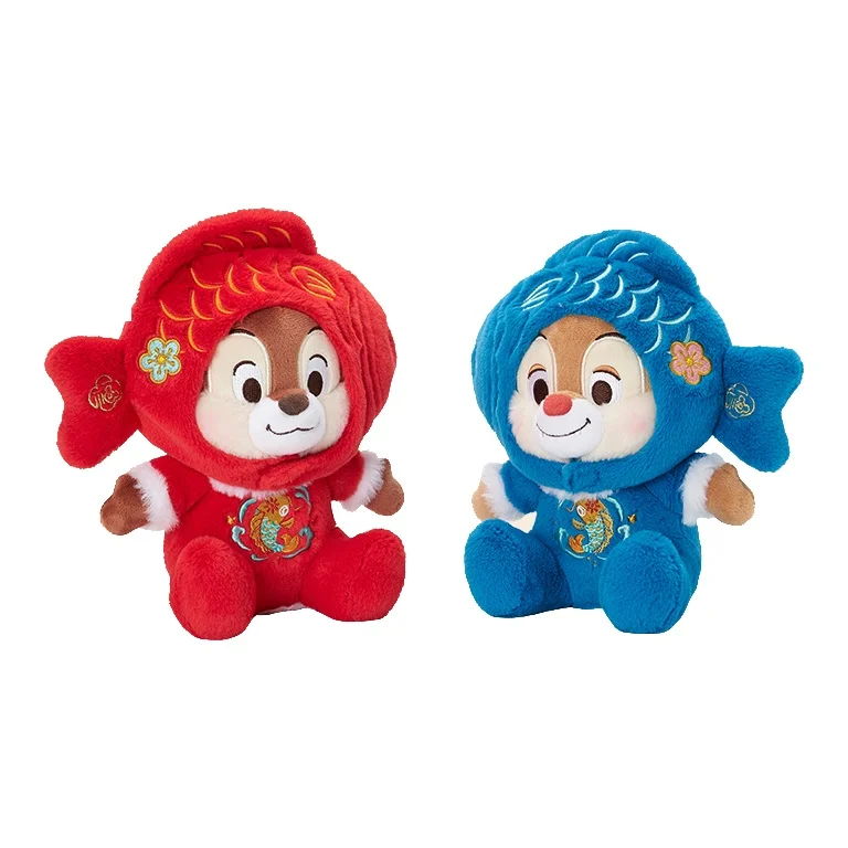 Disney Chip 'n Dale 2024 Spring Festival Mickey Mouse Collection Soothing Dolls Plush Doll 16cm Height Length 16cm 400060370202