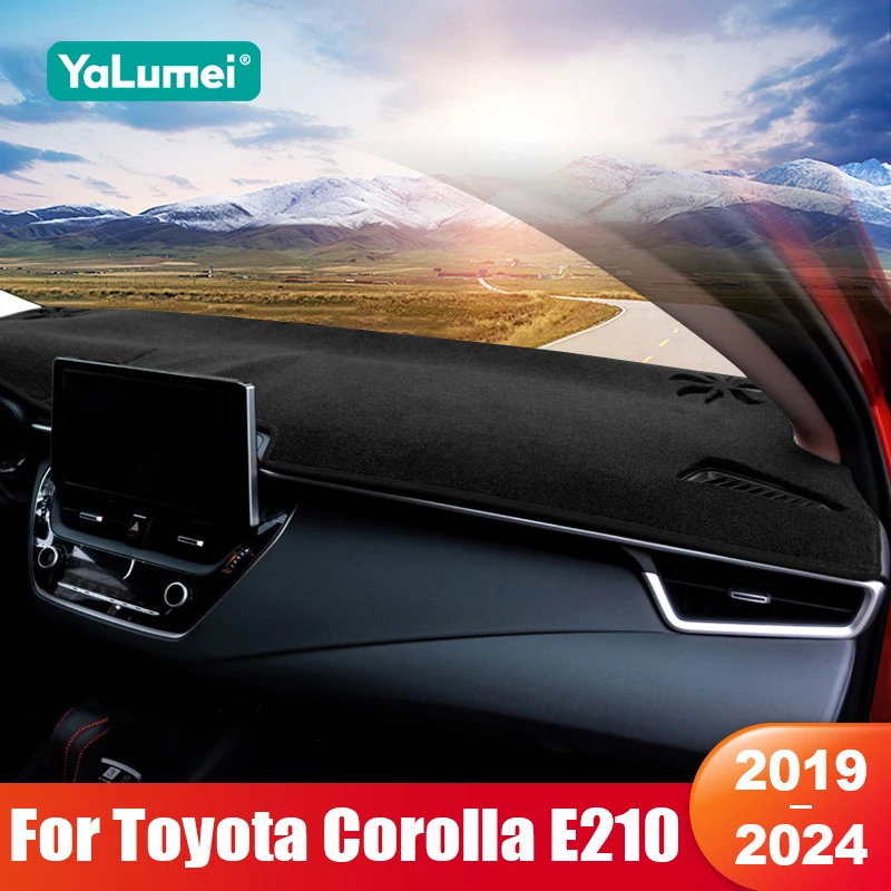 

For Toyota Corolla E210 2019 2020 2021 2022 2023 2024 Hybrid Car Dashboard Sun Shade Cover Non-slip Pad Accessories