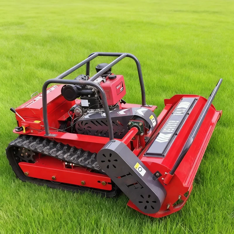 جزازة العشب الآلية التي يتم التحكم فيها عن بعد مع مسار دوران صفر، جزازة العشب عالية الكفاءة، شهادة CE EPA