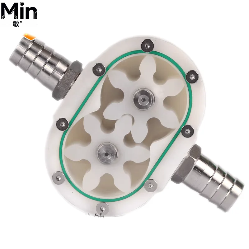 5-10L per Min High Flow Rate Gear Pump for Viscous Liquid Sesame Paste Peanut Butter Detergent Honey Filling Machines
