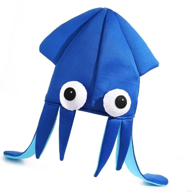 B95F 소프트 데빌피시 모자 어린이 성인 의상 파티 액세서리 극장 공연