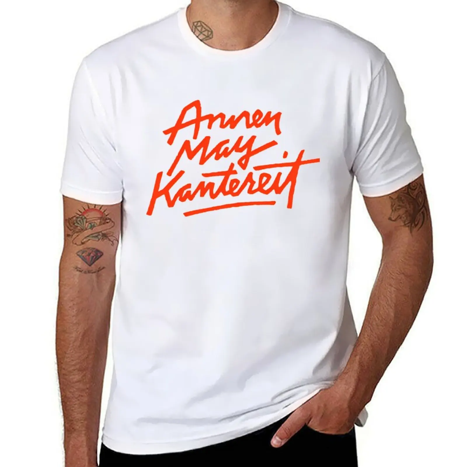 

Футболка ANNENMAYKANTEREIT BAND, футболки из 100% хлопка, мужские хлопковые мягкие футболки