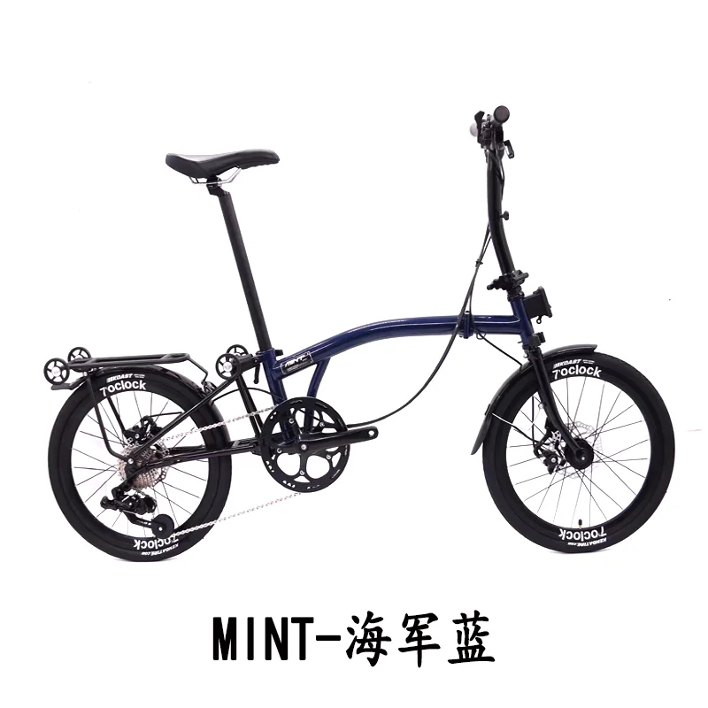 MINT T9B-20D 20Inch Chameleon Folding Bike /9-speed Three Folding Bicycle / Phantom Disc Brake Bike/Leisure Travel Bike