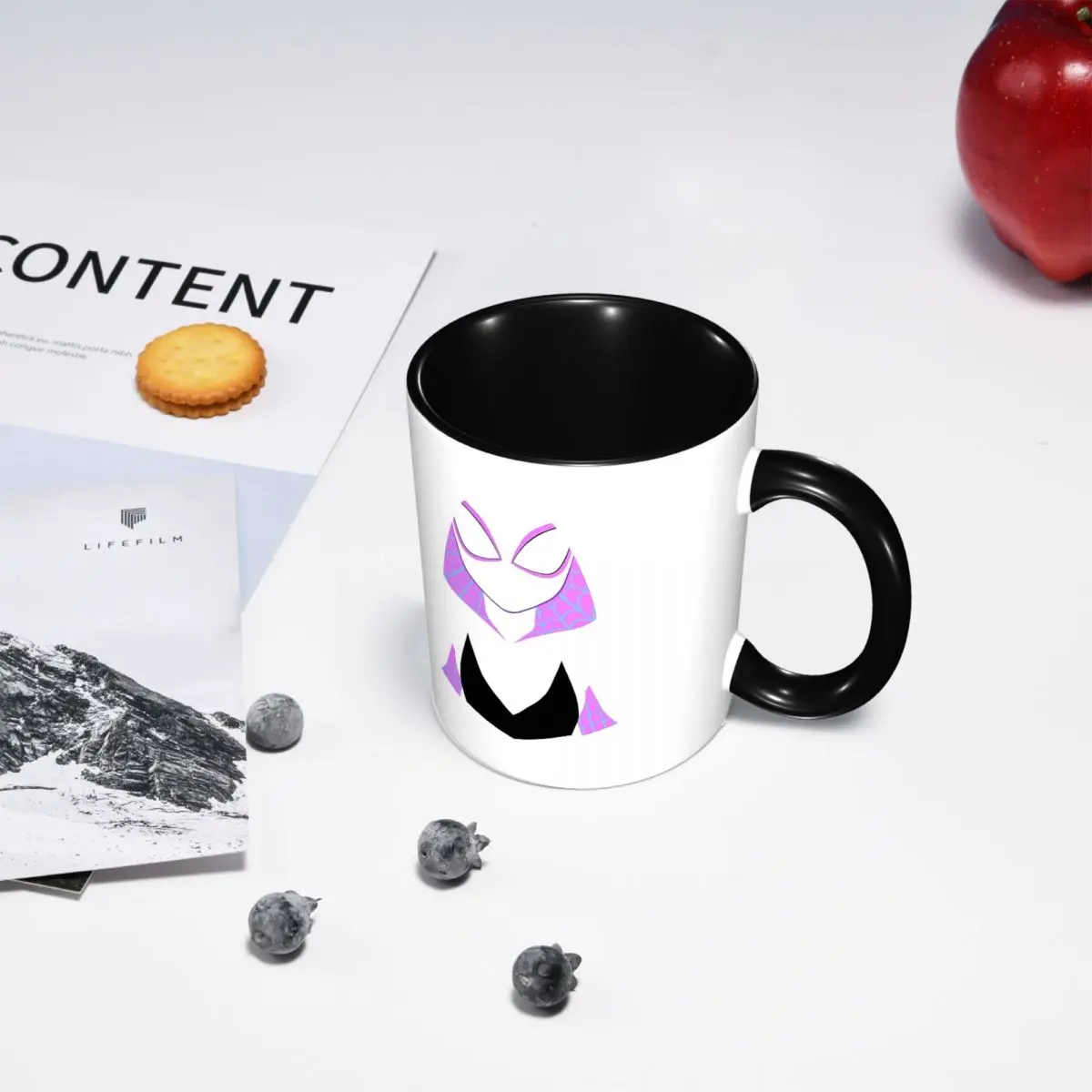Gwen Stacy Spider Superior Version Mug Funny Ceramic Coffee Cups Tea Mugs Milk Cup Drinkware Gifts for Friends
