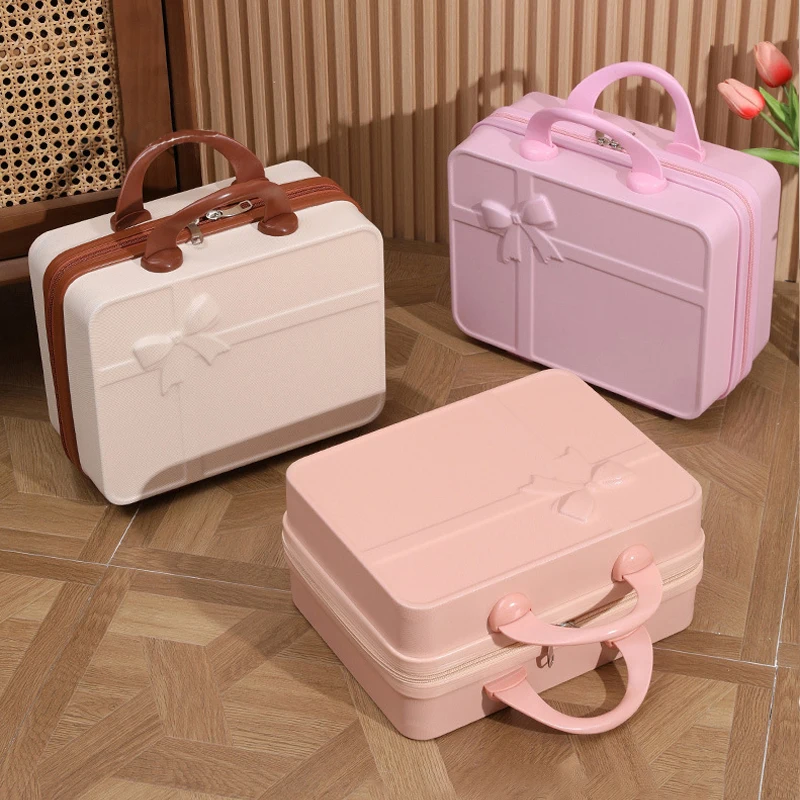 14Inch Suitcase Travel Carry-On Cosmetic Bag Luggage Carrier Hand Luggage Box for Women Cabin Suitcase Mini Lightweight Boarding