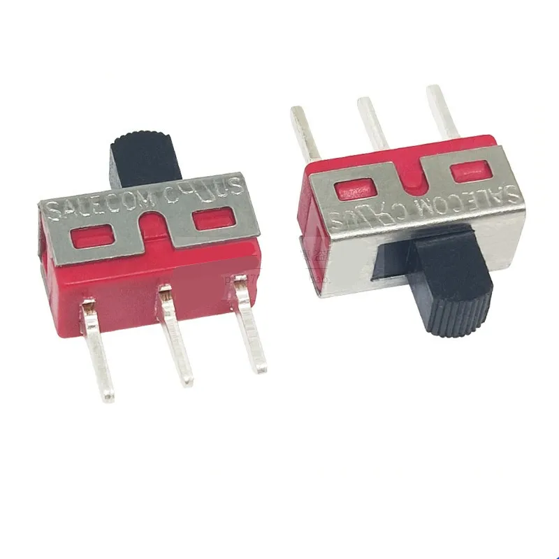 

2PCS TS-13-A1-2-CQ-H Toggle Switch 1P2T 3A/250V 5MM 3Pin ON-ON Slide