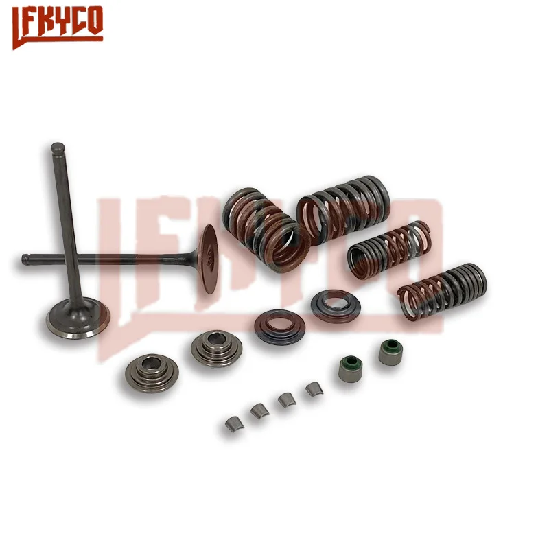 Motorbike engine valve stem for Honda CRF150F CRF 150 F 2006-2017 XR150L XR 150 L 2014-2018 intake valve exhaust Valve Spring