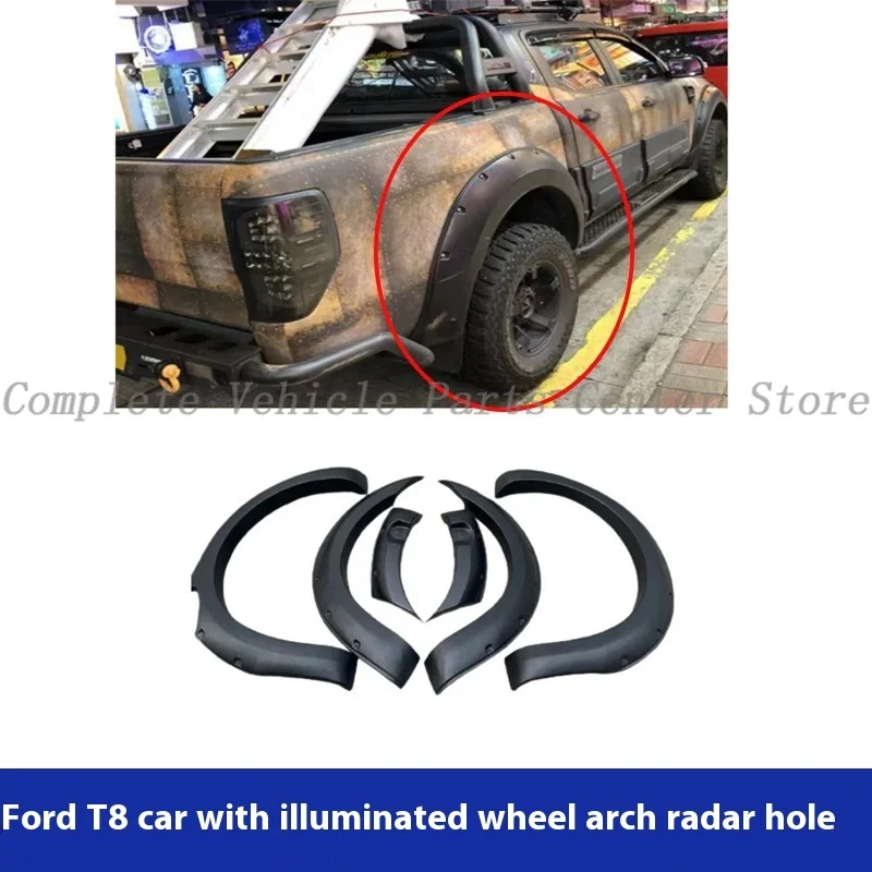 

Высококачественные расширители крыльев для Ford Ranger T8 с шипами, расширенные брызговики, защита от царапин, с радарными отверстиями