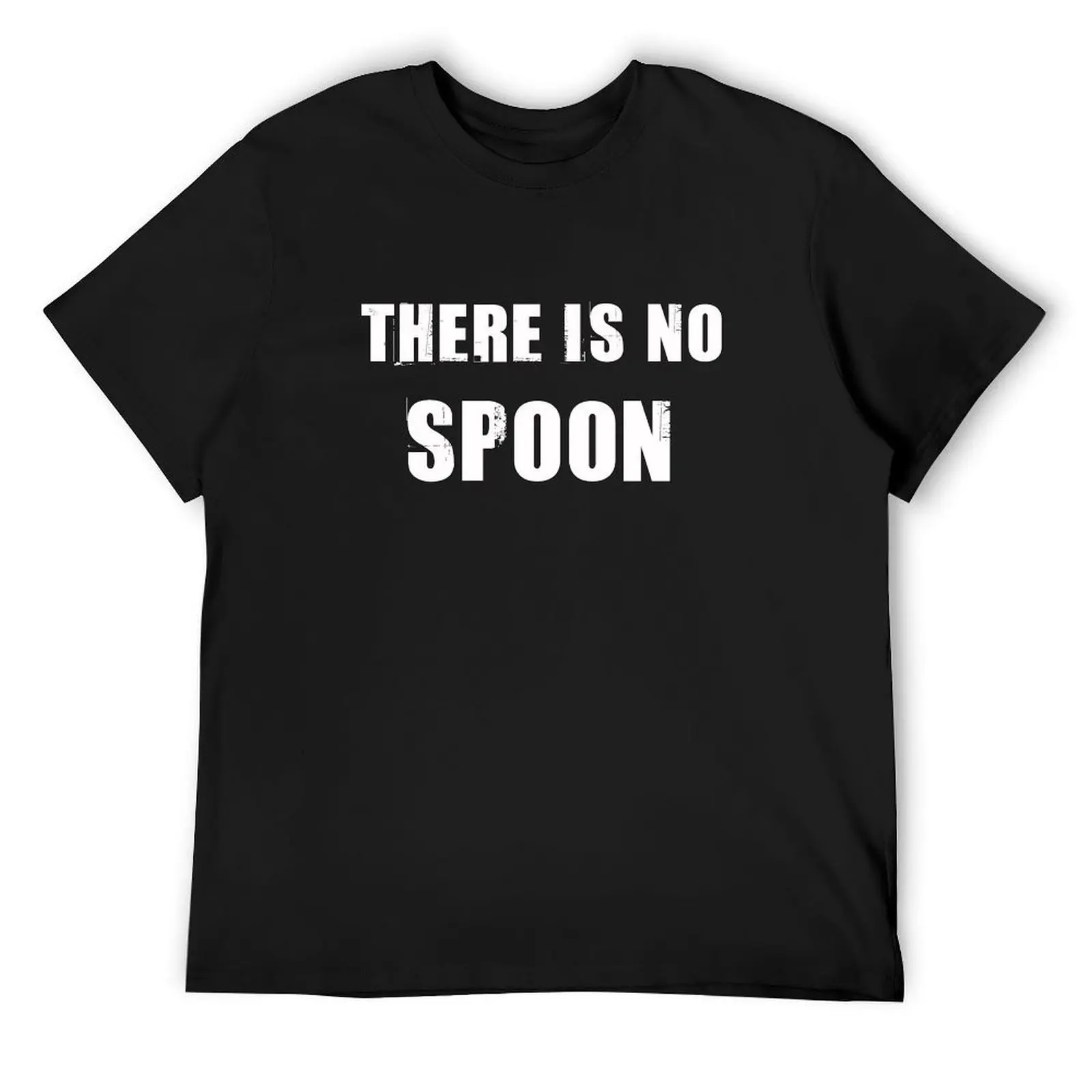 

No Spoon - Dark T-Shirt croswit shirt man graphic t shirt vintage graphic t shirts T-shirts for men cotton