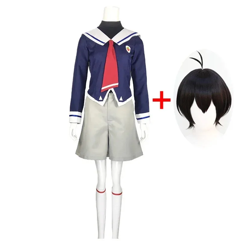 Disfraz de Anime Sk8 The Infinity MIYA, uniforme de escuela secundaria, disfraz divertido de Carnaval de Halloween, peluca negra