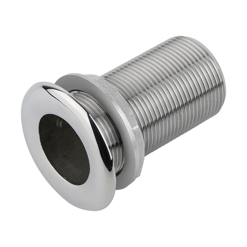 316 قارب من الفولاذ المقاوم للصدأ من خلال بدن استنزاف موصل منفذ استنزاف المياه لخرطوم القطر الداخلي تركيب السباكة لليخوت قارب