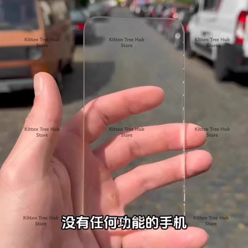 Creative High-Transparency Acrylic Phone Toy Model to Quit Phone Addiction and Relieve Stress
