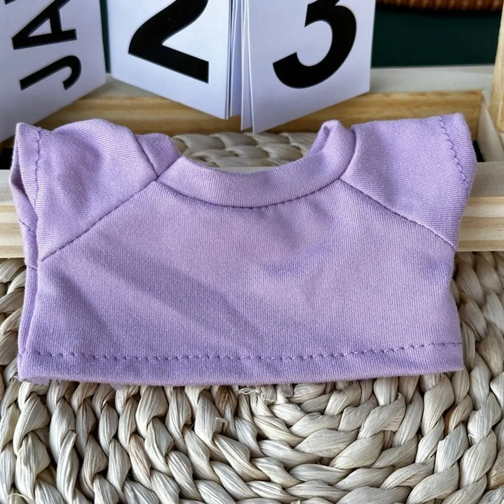 High Quality Toys Accessories 20cm Doll Clothes Fashion Style Elastic Hoodies T-shirt Idol Doll Outfit Cotton Stuffed Dolls