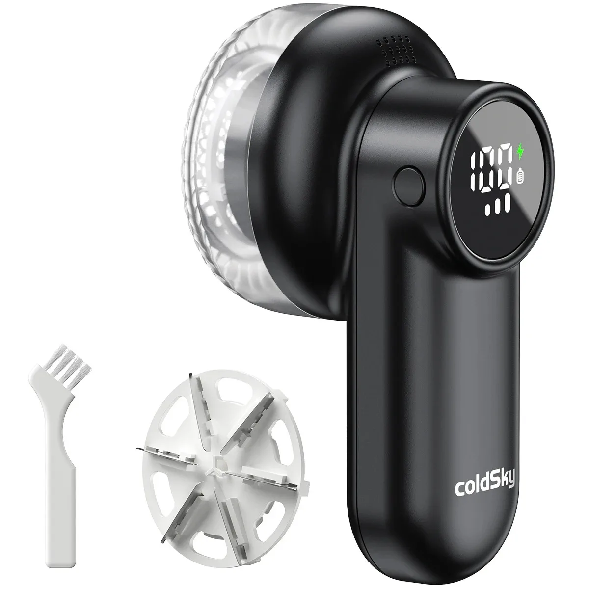 

Electric Clothes Shaver Trimmer - For coldSky Rechargeable Lint Remover with Intelligent Digital Display for Sweater Fabric