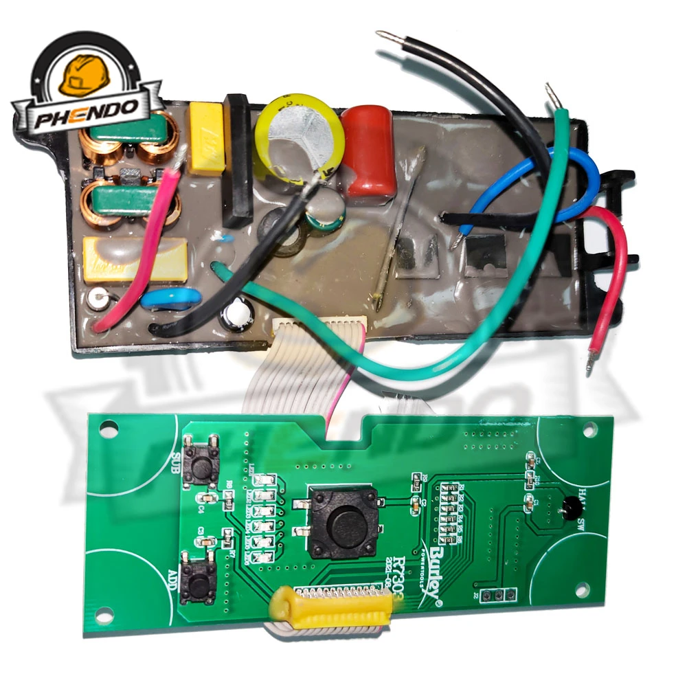 PHENDO Circuit Board PCB Repairable Part For Brushless Random Orbital Sander KS-02-150 For Car Polisher Wood Corners R7303