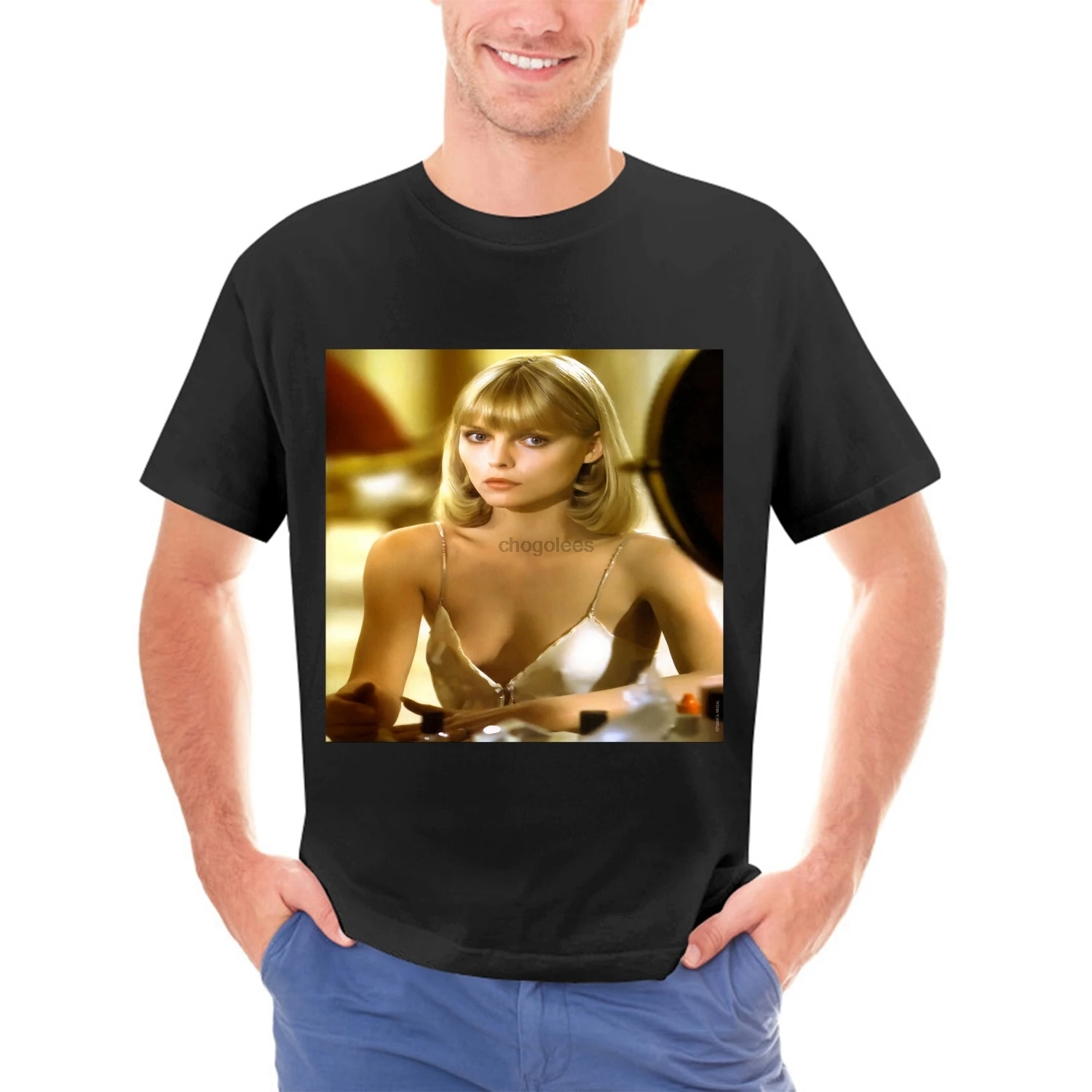 Michelle Pfeiffer T shirt Michelle Pfeiffer Scarface Tee Shirt(1)