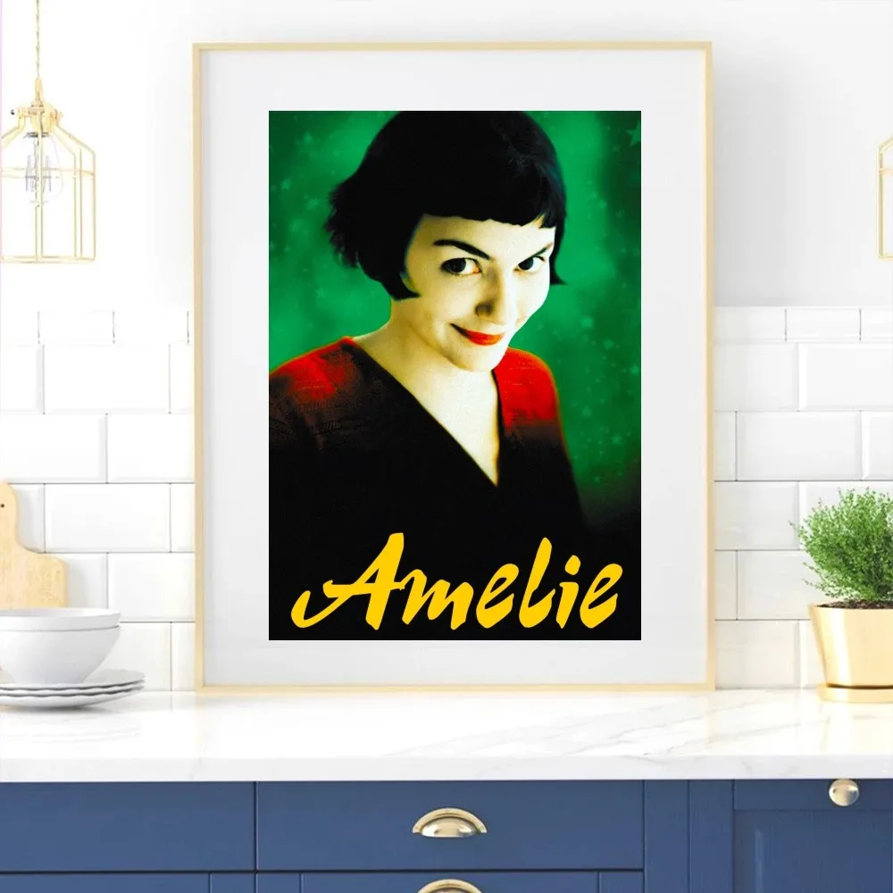 Le Fabuleux Destin d'Amélie Poulain Poster Home Room Decor Livingroom Bedroom Aesthetic Art Wall Painting Stickers