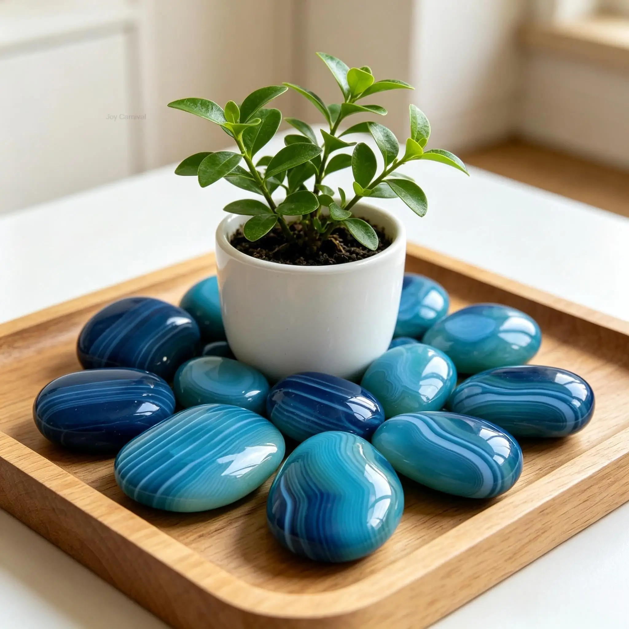 Natural Silk Agate Geode Pebbles Crystal Stone Specimen, Aquarium Ornament Bonsai Layout Potted Plant Decor DIY Craft Landscape