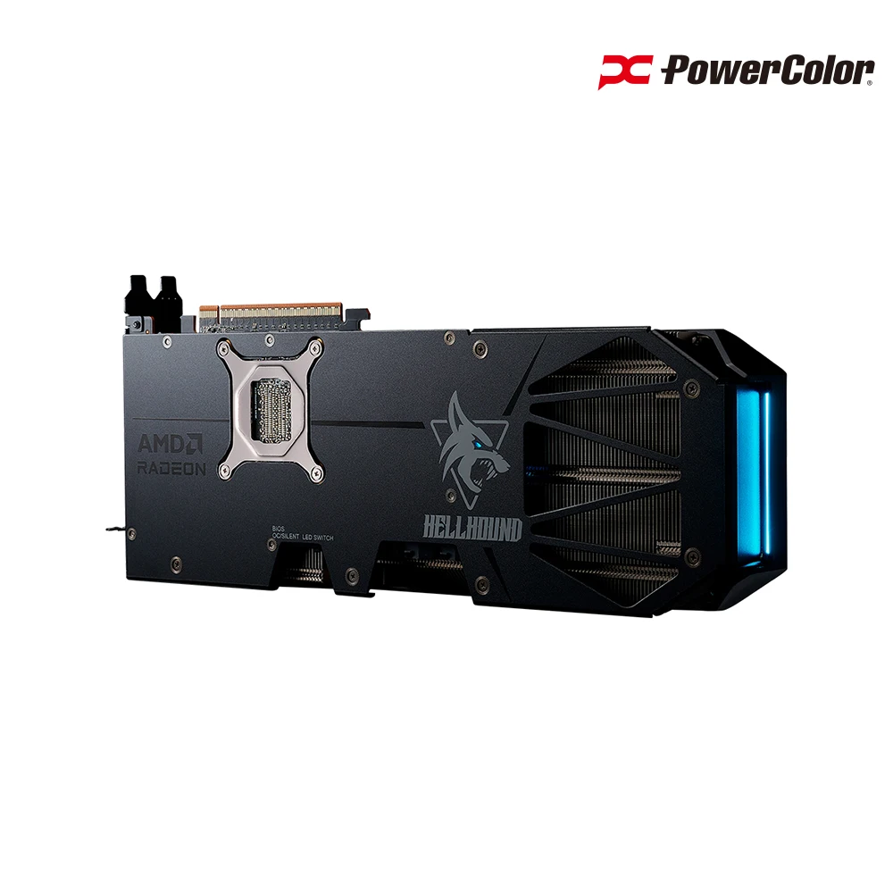 باور كولور راديون Rx 9070 Xt Hellhound D6 16 جيجا بايت #2