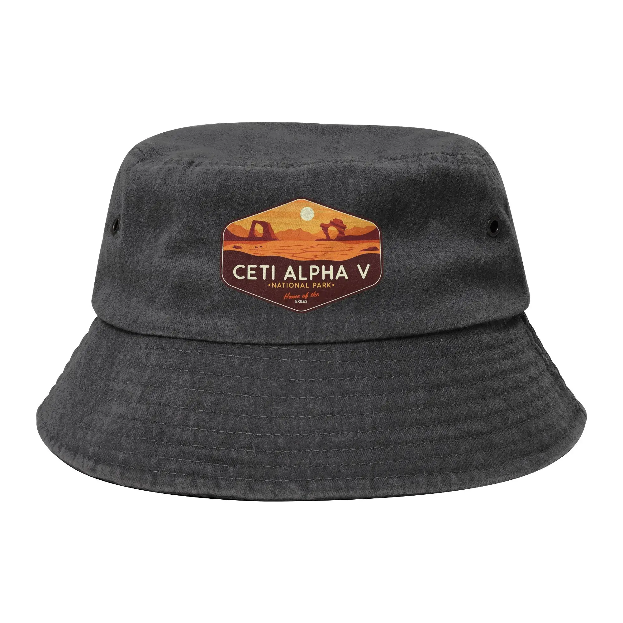 Woman Bucket Hat Ceti Alpha V National Park Stars Treks Summer Beach Hatwear Outdoor Sport Fishing Fisherman Hats Boonie Hat