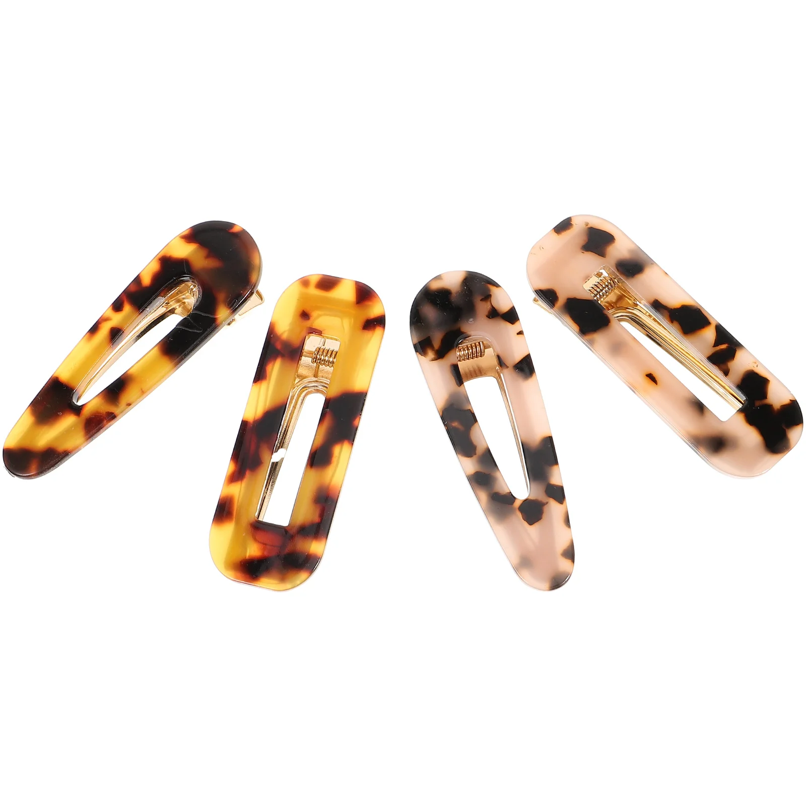 

4 Pcs Retro Hair Card Hairpins for Clips Vintage Temperament Christmas Barrettes