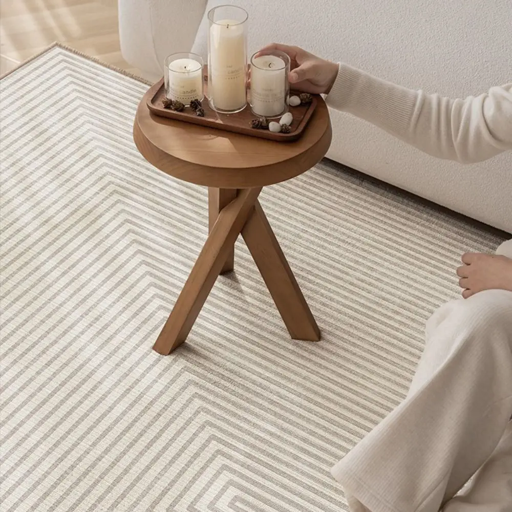 Quiet Style 60*180 cm Anti Slip Carpet Washable Rubber Backed Hall Carpet Crystal Velvet Wear Resistant Kitchen Rug Tea Table