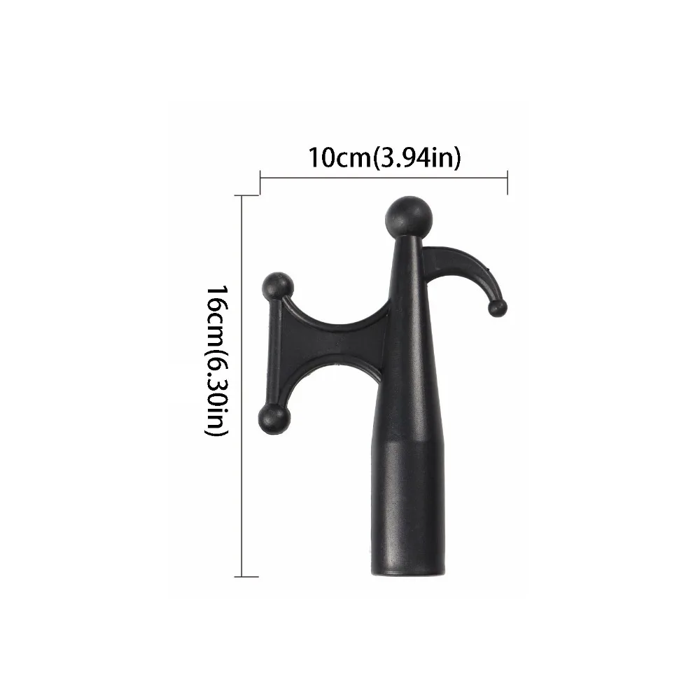 

Черный пластиковый нейлоновый крючок для лодки, сменный нейлоновый материал, прочный верхний крючок для лодки, телескопический дизайн, плавающий дизайн